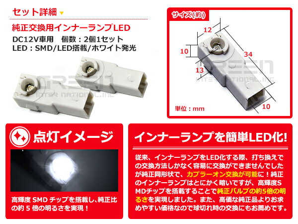 【メール便送料無料】 LEDインナーランプ G...の紹介画像3