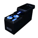 日産 セレナ C27 e-Power専用 LEDセンターコンソールボックス ドリンクホルダー シガーソケット USB トレイ スタンド ワイヤレス充電