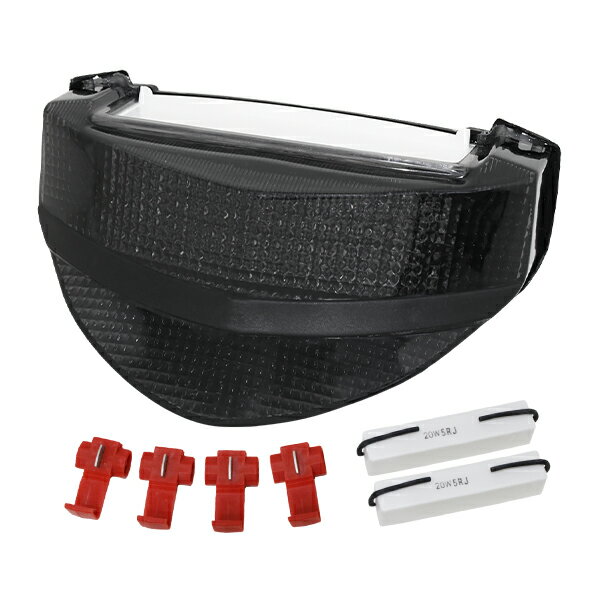 バイク LED テールランプ ウインカー ランプ 内臓 ホンダ CBR929RR SC44 00-01 スモーク テールライト ..