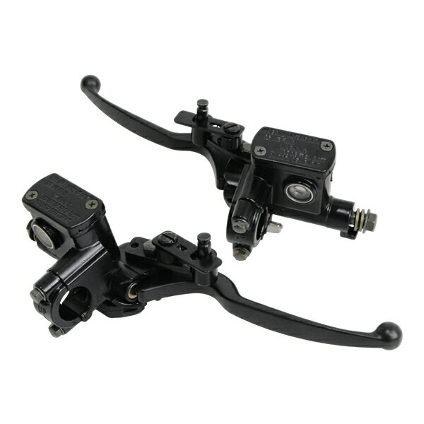 ブレーキ マスターシリンダー 左右ゼット バイク ATV 四輪バギー トライク ブラック 黒 交換用 シング..