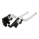 【送料無料】 KLX125/250 シルバー 銀 CNC アルミ削り出し ビレットレバー クラッチレバー ブレーキレバー バイク 高強度 レバー 2個 左右 セ...