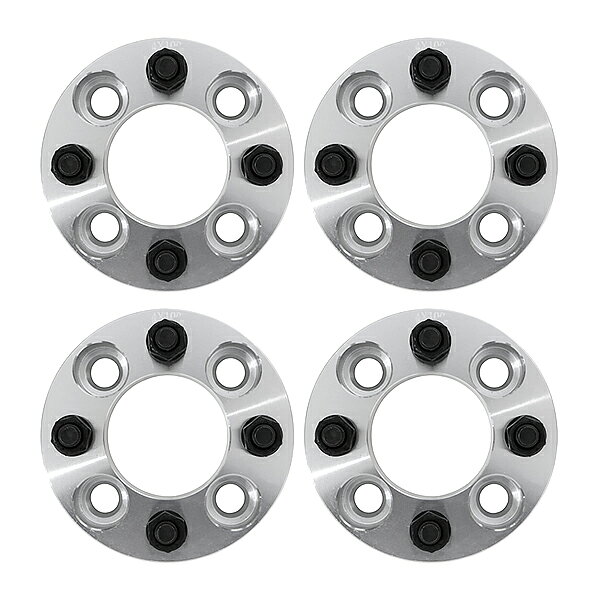 ワイドトレッド スペーサー 4穴 PCD100 M12 P1.25 45mm 4枚 45mm ナット付属 ワイトレ ツライチ ホイール 日産 スズキ ピッチ
