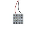 【メール便送料無料】 超高輝度LEDルームランプ エッセ/Esse L235S H17～H23 16発/1P ダイハツ【FLUX 室内灯 電球 ホワイト 白 ルームランプセット ルーム球 カーアクセサリー 取付簡単 トランク ラゲッジ にも】