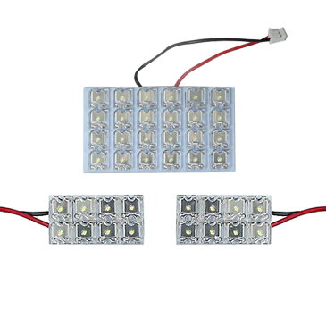 【メール便送料無料】 超高輝度LEDルームランプ シビック FD1 H13〜H17 40発/3P ホンダ【FLUX 室内灯 電球 ホワイト 白 ルームランプセット ルーム球 カーアクセサリー 取付簡単 トランク ラゲッジ にも】