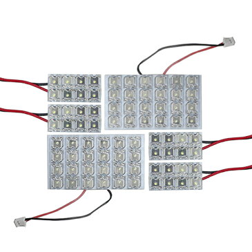 【メール便送料無料】 超高輝度LEDルームランプ ステップワゴンスパーダ RK6 H21〜 80発/6P ホンダ【FLUX 室内灯 電球 ホワイト 白 ルームランプセット ルーム球 カーアクセサリー 取付簡単 トランク ラゲッジ にも】