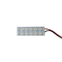 【メール便送料無料】 超高輝度LEDルームランプ トッポ BJ H4#A H10.10～H15.7 12発/1P 三菱【FLUX 室内灯 電球 ホワイト 白 ルームランプセット ルーム球 カーアクセサリー 取付簡単 トランク ラゲッジ にも】