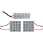 【メール便送料無料】 超高輝度LEDルームランプ ekワゴン B11W H25.6〜 44発/3P 三菱 【FLUX 室内灯 電球 ホワイト 白 ルームランプセット ルーム球 カーアクセサリー 取付簡単 トランク ラゲッジ にも】