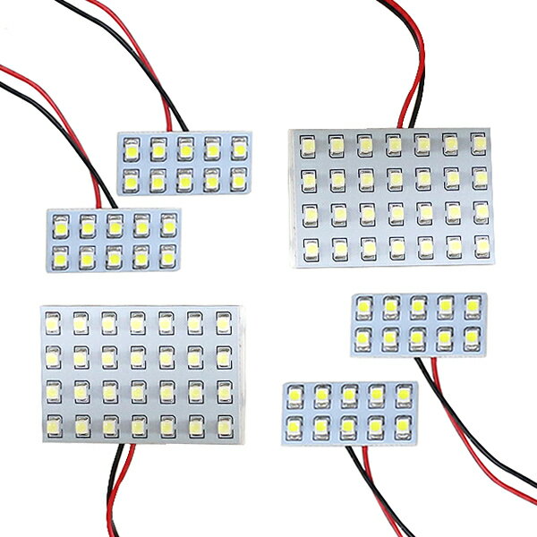 ルームランプLED 車種専用設計 なので 取付簡単！ 車内灯 ライト【適合車種】・メーカー：日産・車種：スカイライン・型式：V36・年式：H18〜・発数合計：96発・P合計ピース数：6P◆セット内容：リア:SMD 2×5 　 2セット カーテシ:SMD 2×5 　2セット マップランプ:SMD 4×7 　 2セット 【商品説明】LEDルームランプに交換するだけで、よりラグジュアリー＆スタイリッシュな室内に変身します。消費電力も少なく、長寿命の省エネ！バッテリーにも優しい！裏面両面テープ付き。送料：メール便送料無料◆メール便でのお届けとなります。1.お届けまでに3〜10日程かかります。2.代金引換及び日時指定は行えません。（お支払方法は銀行振り込み又はカード決済をご選択ください）3.商品紛失、破損等の配送保証は御座いません。(運送時の事故に関しまして、当店では一切の責任を負い兼ねます)4.代金引き換えをご選択の場合は、自動的にご注文キャンセルとなります。予めご了承ください。【注意事項】◆お客様都合による商品ページ未確認や商品加工後の返品・交換・キャンセルは一切行えません。◆メーカー発注商品や姉妹店舗との共有在庫商品の場合、商品により納期にお時間を頂く場合やご注文のタイミングによって欠品となる可能性が御座います。お急ぎの方は事前に納期確認のご連絡を下さい。◆交換等での工賃や車両の損害などはいかなる場合も保証対象外となります。◆必ず加工/取り付け前に動作確認をして下さい。取付・加工後・脱着工賃・取付時の不備・過失傷害・水漏れ等は保証致しかねます。◆お客様御自身での取付作業によるいかなる損害も責任を負いかねますのでご了承ください。◆付属品以外を利用しての取付けは自己責任で行って下さい。◆お車によっては加工が必要な場合がございます。◆保証期間は商品発送日から7日間の初期不良のみです。お荷物送り状が保証書の代わりとなります。◆当店はお取り付けに関するサポートは行なっておりません。技術ある整備工場にてお取付ください。◆モニターの環境によっては実際の商品と色見などが違う場合が御座います。◆商品仕様が予告なく変更される場合が御座います。◆輸入商品の場合は、すれ・傷等がある場合が御座います。◆海外製商品の場合は、必要に応じてコーキング処理を追加してください。◆社外品の場合、純正品では御座いませんので完全一致にはなりません。◆説明書は付属いたしません。◆車種対応については、グレードや年式によって適合が異なる場合がある為、必ずご購入前に現車にて形状・スペース・サイズのご確認の上、最終的な判断はお客様でお願いします。◆商品が到着しましたら、必ず商品内容をご確認ください。予めご了承下さい。・年式/グレード/型式が一致しましても、新車時のお車登録日により適合しない車種が御座います。・車種のグレード,年式によっては、取り付け箇所やアダプター端子(ソケット）が異なる場合が御座いますのでご購入前に必ずご確認下さい。