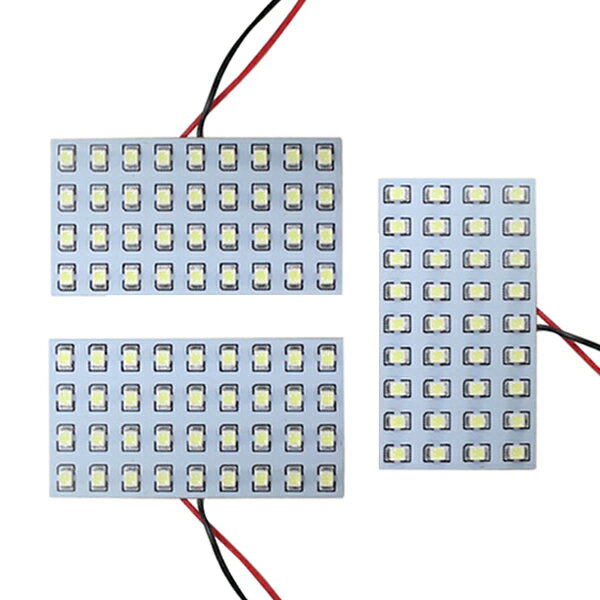 【メール便送料無料】 LEDルームランプ デリカ スペースギア PD6W H16.10～H18.12 108発【三菱 SMD 室内灯 ルームランプ ホワイト 白 ルームランプセット ルーム球 電球 LED球 純正交換式 車内灯 車内ライト 室内灯 内装 カーアクセサリー カーパーツ】