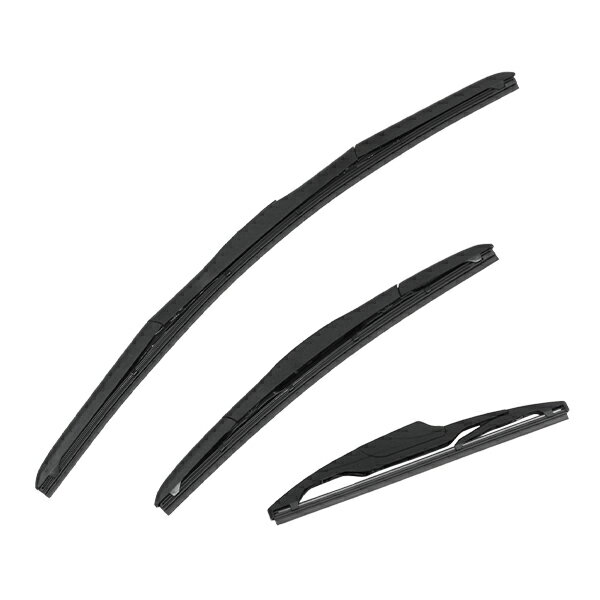 【送料無料】 純正型 エアロワイパー スバル レガシィB4セダン BN9 ブレード一体型 フロントワイパー ＆ リアワイパー 3本セット 1台分 交換用 窓 ワイパー 補修