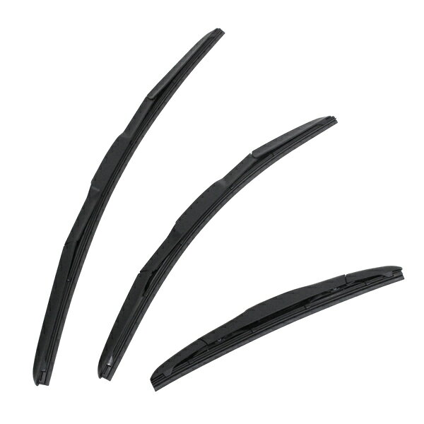 【送料無料】 純正型 エアロワイパー トヨタ カムリグラシアワゴン MCV21W MCV25W SXV20W SXV25W ブレード一体型 フロントワイパー ＆ リアワイパー 3本セット 1台分 交換用 窓 ワイパー 補修