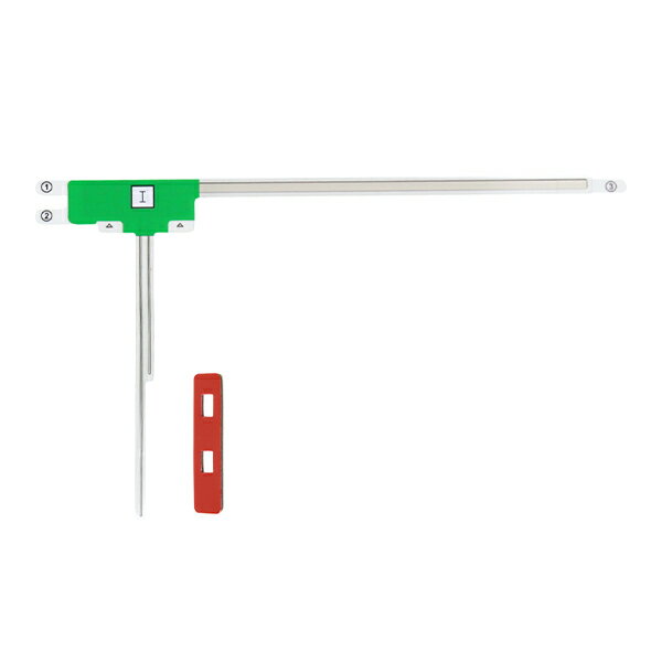 【メール便送料無料】 地デジ フィルムアンテナ 左側1枚 両面テープ シール【カーナビ カーテレビ フルセグ ワンセグ 地上デジタル フロントガラス 窓 リア 車載 貼り替え 交換 補修 左右 2枚 4枚 L R L型 Lタイプ 多種取扱い有ります】