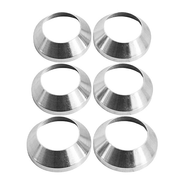 コニカルシール AN8 ホースエンド 専用 補修 シール 6個セット オイル 漏れ 燃料漏れ 対策 ドリフト レ..