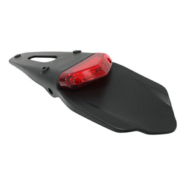 バイク LED エンデューロ テールランプ ＆ リア フェンダー ナンバー灯 付き オフロード車に テールラ..