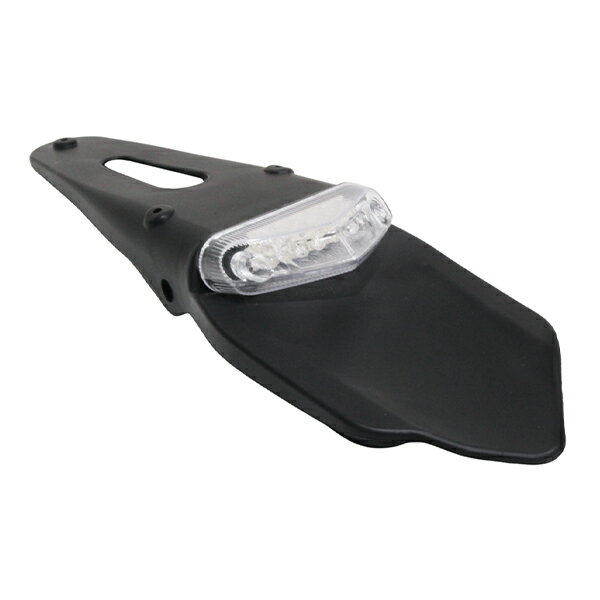 バイク LED エンデューロ テールランプ ＆ リア フェンダー ナンバー灯 付き オフロード車に テールラ..