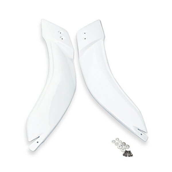 【送料無料】 レッグシールド ジャイロX ジャイロキャノピー ホワイト 左右セット ナックルガード 取付ボルト付属 TA02/TA03