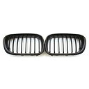 【送料無料】 BM キドニーグリル BMW X5シリーズ E53 前期 3.0i 4.4i 4.6is 4.8is gn ブラック/黒 年式1999年~2003年 フロントグリル 【外装 エアロ パーツ 左右 2個 セット 純正交換 後付け ブラックグリル メッキグリル 取扱い有】(2)