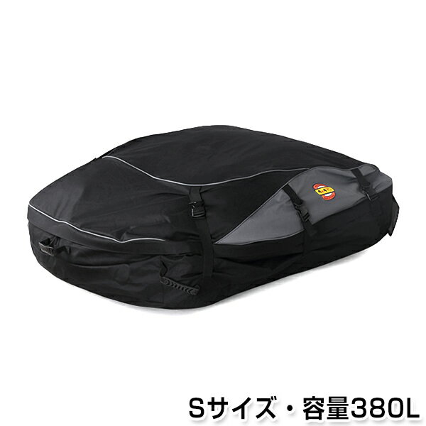 【送料無料】 容量 380L Sサイズ ルーフキャリアバッグ カーゴキャリア カーゴキャリア カーゴバック バッグ ルーフラックバッグ 耐水 防水 車用 カーゴ ルーフラック