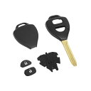 【メール便送料無料】 ブランクキー ベルタ 表面2ボタン トヨタ【ブランクキー 純正交換用 リペア用 スペアキー 鍵 カギ かぎ 純正品質 キー ジャックキー ジャック ジャックナイフ 外車 キーレス スイッチ】(2)
