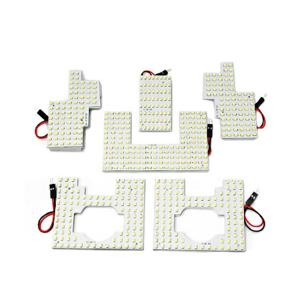 【メール便送料無料】 ノアNOAH/ヴォクシーVOXY ZRR70G/ZRR75G/ZRR70W/ZZR75W/70系 SMD/LEDルームランプセット 6P 602発【純正交換式 取付 簡単 バルブ ライト 電球 ホワイト イルミ カプラー オン ボルト 室内灯 車内灯 内装 フルセット も 取扱い有り】