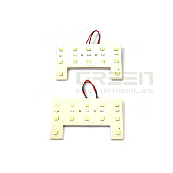 【メール便送料無料】 N-ONE/N ONE/エヌワン JG系 SMD/LEDルームランプセット 2P 24発【純正交換式 取付 簡単 バルブ ライト 電球 ホワイト イルミ カプラー オン ボルト 室内灯 車内灯 内装 フルセット も 取扱い有り】