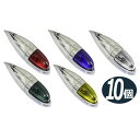 ジェットイノウエ 丸型テールランプ大型 単体 198φ×奥行100mm 定格：24V 525311 Large round tail lamp