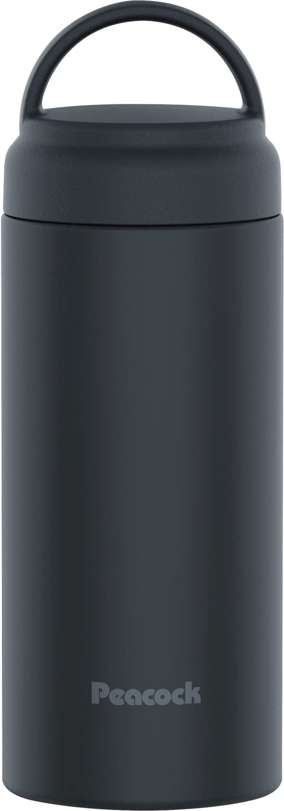 ピーコック 水筒 ステンレス ボトル スクリューマグボトル (ハンドル付き) 保温 保冷 350ml チャコールグレー AKZ-35 HCH