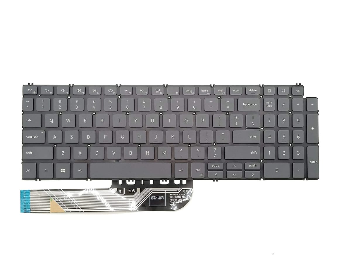交換用キーボード Dell inspiron 15 3501 3502 3505 5501 5502 5508 5584 5590 5593 5594 5598 inspiron 15 7500 7501 7590 7591 Latitude 3510