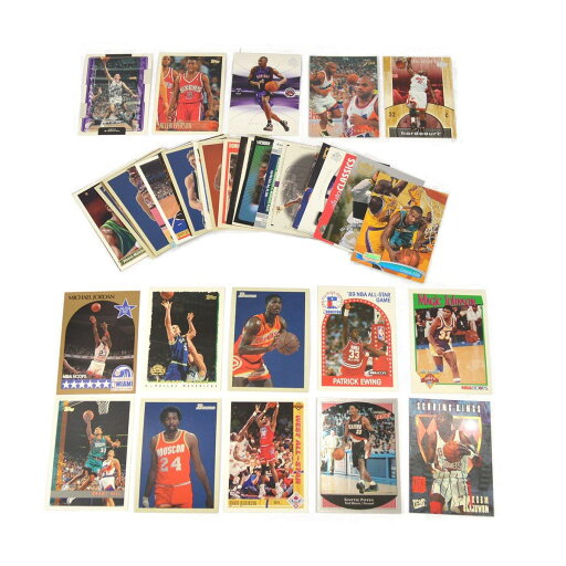 Topps, Upper deck, Donruss, Fleer, Score, Upperdeck バスケットボールの殿堂 & スーパースターカード コレクション 40枚入り マイケル ジョーダン、マジック ジョンソン、レブロン ジェームズなどの選手 Topps, Upper deck, Donruss, Fleer, Score, Upperdeck バスケットボールの殿堂 & スーパースターカード コレクション 40枚入り マイケル ジョーダン、マジック ジョンソン、レブロン ジェームズなどの選手