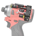 DIY Rabbit M12 ビットホルダー Milwaukee M12 Gen 2 燃料インパクト サージドライバー用 (左).磁気1/4六角ドリルビットオー...