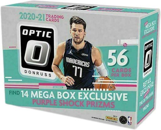 NBA 2020-21 Panini Donruss Optic Basketball Card Mega Box (Purple Shock Prizms) パニーニ ドンラス オプティック バスケットボール カード メガボックス (パープル ショック NBA 2020-21 Panini Donruss Optic Basketball Card Mega Box (Purple Shock Prizms) パニーニ ドンラス オプティック バスケットボール カード メガボックス (パープル ショック