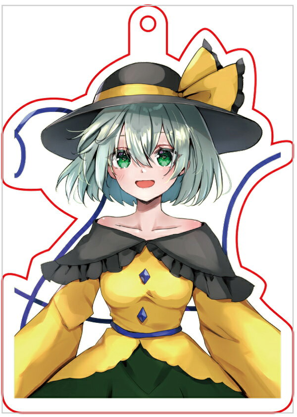 樂天商城 - 東方project「古明地こいし12-4」アクリルキーホルダー　-ぱいそんきっど-　東方キーホルダー