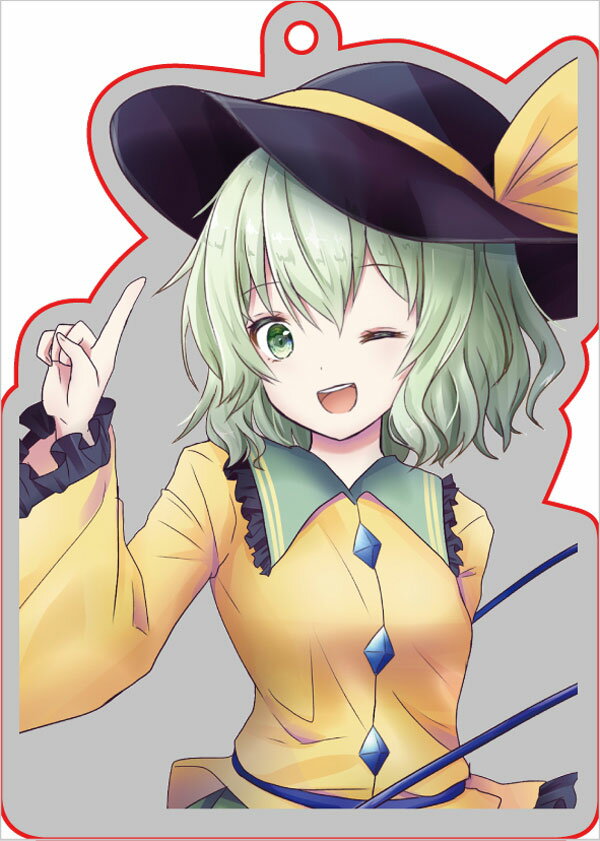 乐天商城 - 東方projectキーホルダー 東方project「古明地 こいし5」アクリルキーホルダー　-ぱいそんきっど- 東方キーホルダー