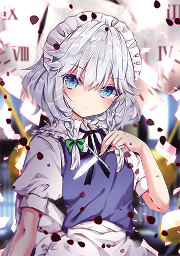 楽天市場】クリアファイル 東方project 咲夜（ファイル・バインダー