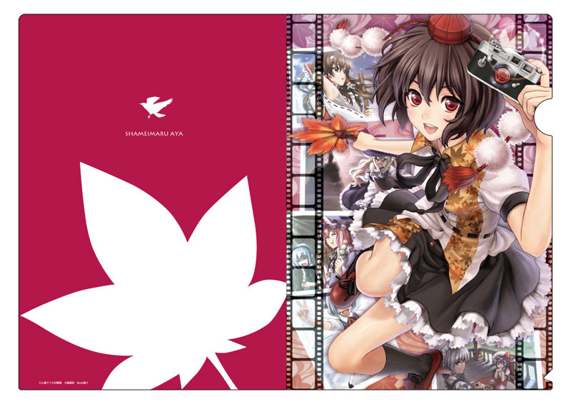 東方Projectクリアファイル 東方クリアファイルクリアファイル第15弾「文」 -逸遊団-