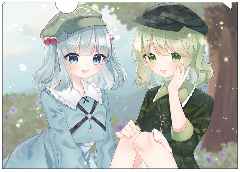 乐天商城 - 東方Projectクリアファイル 東方クリアファイル　にとり&たかね6　-AbsoluteZero-