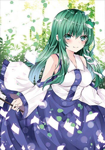 東方Projectクリアファイル すなめりドリルクリアファイル 早苗21-12(七瀬尚)　-悶KID- 東方クリアファイル