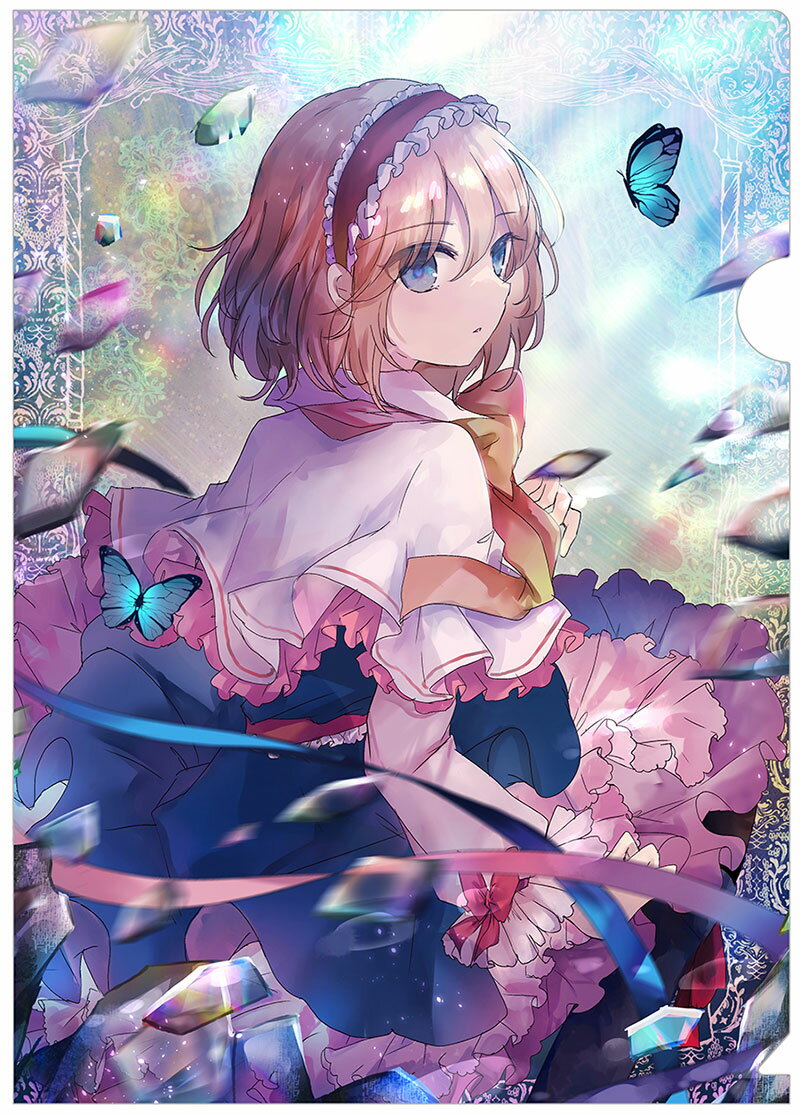 乐天商城 - 東方Projectクリアファイル すなめりドリルクリアファイル アリス(カズ)202307　-悶KID- 東方クリアファイル