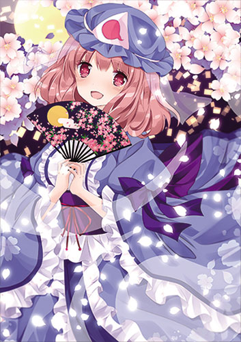 東方Projectクリアファイル すなめりドリルクリアファイル(七瀬尚)幽々子2　-悶KID- 東方クリアファイル