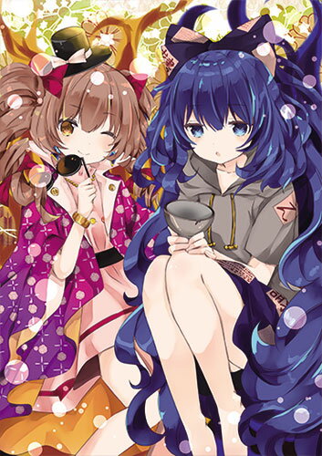 乐天商城 - 東方Projectクリアファイル すなめりドリルクリアファイル(七瀬) 紫苑＆女苑　-悶KID- 東方クリアファイル