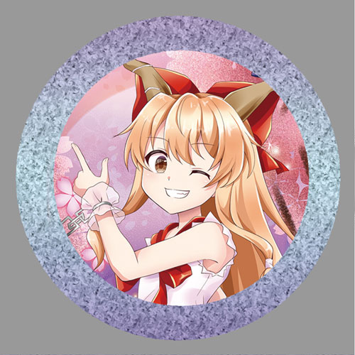 東方project缶バッジ 東方project「伊吹 萃香7-3」BIG缶バッジ -ぱいそんきっど- 東方缶バッジ