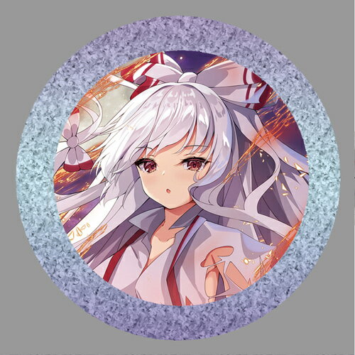 東方Project缶バッジ 東方project「藤原 妹紅10-2」ビッグ缶バッジ　-ぱいそんきっど- 東方缶バッジ