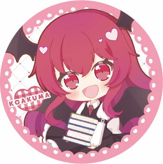 東方Project 缶バッジ 小悪魔s-1　-ハチワレキッド-　東方缶バッジ