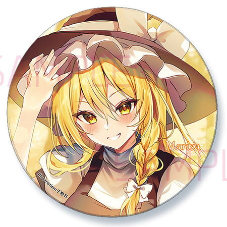 楽天市場】東方project 魔理沙 缶バッジの通販