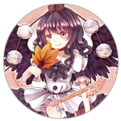 東方Project 缶バッジ 射命丸文 -AbsoluteZero- 東方缶バッジ