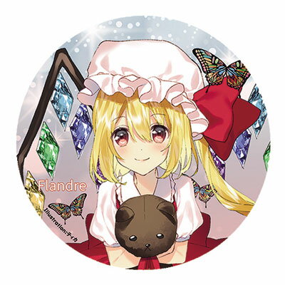 東方project缶バッジ すなめりドリル缶バッジ(ティカ)フランドール2 -悶KID- 東方缶バッジ