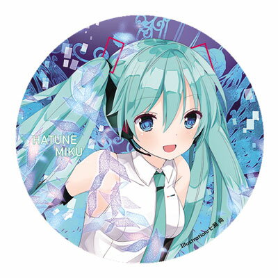 すなめりドリル缶バッジ(七瀬尚)白シャツミク　-悶KID-