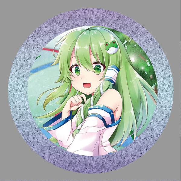 東方project缶バッジ 東方project「東風谷 早苗7-2」BIG缶バッジ -ぱいそんきっど- 東方缶バッジ