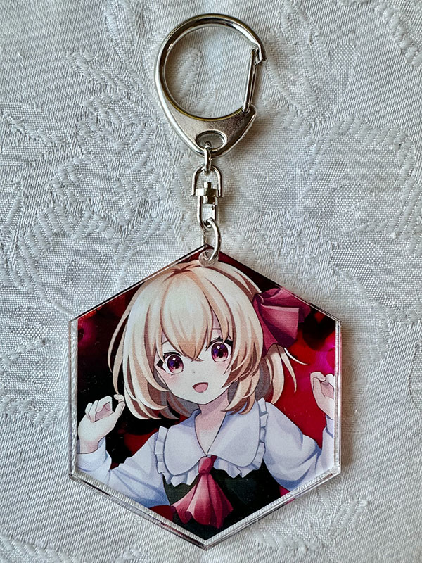 東方projectアクリルキーホルダー「ルーミア」 -きっどているず- 東方キーホルダー