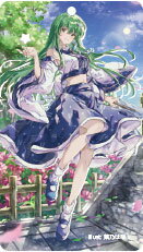 東方Project アクリルキーホルダー 東風谷早苗n-1 -ハチワレキッド- 東方キーホルダー